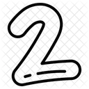 Number 2  Icon