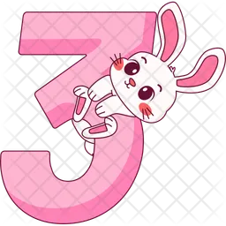 Number 3  Icon