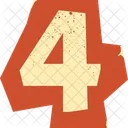 Number 4  Icon