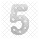 Number 5 5 Number Icon