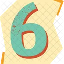 Number 6  Icon