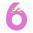Number 6  Icon