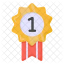Number Badge  Icon