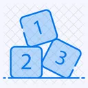 Number Blocks  Icon