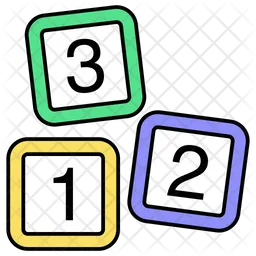 Number Blocks  Icon