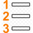 Number Index Numbering Numbers Icon