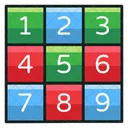 Number Kit Puzzle Game Counting Puzzle Icon