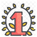 Number One First Place Winner Icon