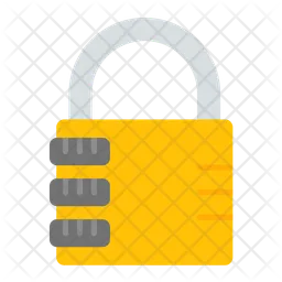 Number Padlock  Icon