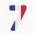 Number Seven  Icon