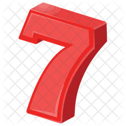 Number Seven Icon