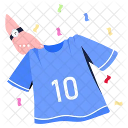 Number Shirt  Icon