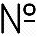 Number Sign Icon