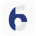 Number Six  Icon
