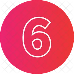 Number Six  Icon