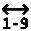 Number Sort Icon