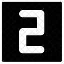 Number Two Two Number Icon
