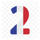 Number Two  Icon