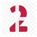 Number Two  Icon