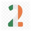 Number Two  Icon