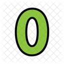 Number Zero  Icon