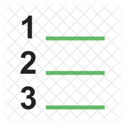 Numbered Icon