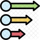 Numbered Priority Chart Icon