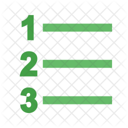 Numbered list Icon