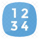 Input Numbers Symbol Icon