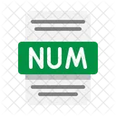 Number File File Document Icon