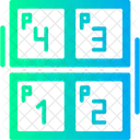 Numeracao De Vagas De Estacionamento Identificador De Vagas Numeros De Vagas De Estacionamento Ícone