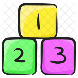 123 number icon vector. One, two, and three symbol in flat style 27448968  Vector Art at Vecteezy