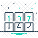 Numerical Mathematical Digital Icon