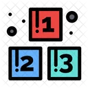 Numerical Cube Cube Number Cube Icon