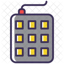 Numerical keypad  Icon