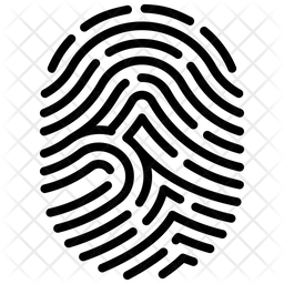 Numérisation des doigts  Icône
