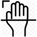 Numerisation Manuelle Authentification Des Doigts Empreinte Biometrique Icône