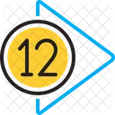 Nombre Enumeration Calcul Icône