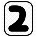 Número 2  Ícone