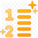 Classificar Numero Numero Alfabeto Ícone