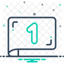Numero De Page Nombre Numero Icône