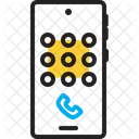 Numero De Telefono Entrante Saliente Icono