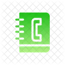 Numero De Telefono Agenda Lista De Contactos Icono