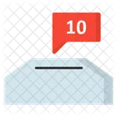 Numero De Voto Libre Icono