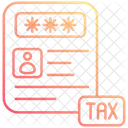 Numéro d'identification fiscale  Icône