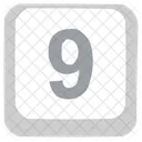 Numero Neuf 9 Numero Icon