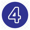 Numero quatro  Icon