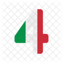 Numero quatro  Icon