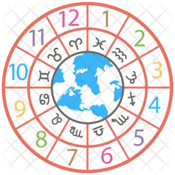 Numerology Chart  Icon