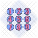 Numeros Numero Matematicas Icono